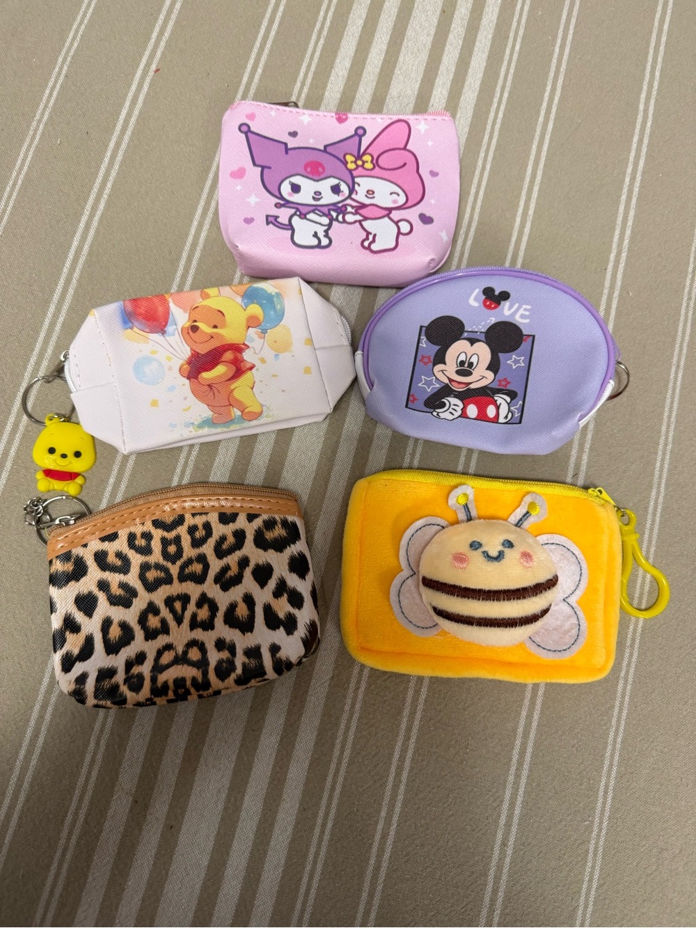 Sanrio My Melody & Kuromi Pink Coin Pouch - Kids Accessories